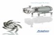 Centrifugal Pumps - fristam.ca€¦ · A Fristam centrifugal pump's housing, cover, and impeller are made from 316L stainless steel castings and forgings for more substantial mass.