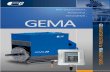 GeMa Flyer 2019 002 e Kopie2 - KW Generator · 2019-04-01 · GEMA 9 GEMA 15 GEMA 20 GEMA 30 2 pole 4 pole 2 pole4 pole 2 pole 4 pole Recommended speed Speed range (rpm min-max) Size