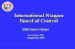 International Niagara Board of ControlCommission, International Niagara Board of Control/International Niagara Committee (INC) 2. Overview Great Lakes water levels and Niagara River