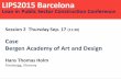 Skilleslide grå Page 1 - ITeC...Forsideslideslide Page 2 Barcelona, September 17th 2015 by H.T. Holm, Statsbygg, Norway BERGEN ACADEMY OF ART AND DESIGN (KHIB) - LEAN IN STATSBYGG