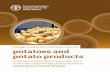 potatoes and potato products - Food and Agriculture ... · Strategic analysis and intervention plan for potatoes and potato products in the Agro-Commodities Procurement Zone of the