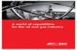 A world of capabilities for the oil and gas industry Oil and gas capabilities... · A world of capabilities for the oil and gas industry A Member of The Linde Group ... built next