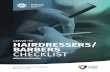 HAIRDRESSERS/ BARBERS CHECKLIST › wp-content › upload… · HAIRDRESSERS/BARBERS CHECKLIST COVID-19 Hygiene Employees must wash their hands thoroughly before and after each customer