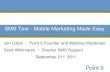 SMS Text-Mobile Marketing Made Easy - pointit.com Webinar SMS Text Marketing.pdf · Scott Whitmarsh - Director SMS Support September 21st 2011 SMS Text - Mobile Marketing Made Easy
