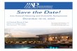 Save the Date! - American Academy of Addiction PsychiatrySave the Date! 31st Annual Meeting and Scientific Symposium For more information, visit or email Annualmeeting@aaap.org La