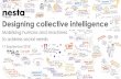 to address social needs Mobilising humans and machines · advance collective intelligence for the public good facilitate new connections and collaborations. The conference strongly