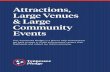 Attractions & Large Venues - tn.gov · Attractions & Large Venues Safeguarding Guidance In addition to strict adherence with CDC guidelines, the State recommends all large group attractions