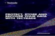 PROTECT, STORE AND RECOVER YOUR DATA WITH TECTRADE · 2019-02-04 · Data Protection Data is the DNA of any business, and at Tectrade we make it our mission to protect and recover