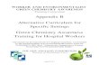 Appendix B Alternative Curriculum for Specific Settings ...3) Appendix B... · Appendix B-3 Appendix B Alternative Activities Green Chemistry Awareness Training for Hospital Workers