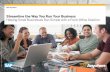 Streamline the Way You Run Your Business Helping Small ...softcoresolutions.com/downloads/SAP Anywhere... · SAP Anywhere can help your small business gain crucial peace of mind in