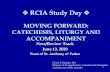 RCIA Study Day v › images › uploads › RCIA-Study-Day...1 v RCIA Study Day v MOVING FORWARD: CATECHESIS, LITURGY AND ACCOMPANIMENT New/Review Track June 13, 2020 Feast of St.