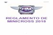 REGLAMENTO DE MINICROSS 2018 - FIM Latin Americafim-latinamerica.com/w/wp...Minicross-CMS-2018.pdf · de carteles, obstáculos, árboles, pódium, etc.) MIX.4.1.7.GRILLA DE SALIDA
