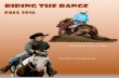 Riding the Range › uploads › RTR › Riding the... · 2016-08-24 · September 24-25, 2016 Western Oklahoma Ranch Horse Purcell, OK September 24-25, 2016 Wisconsin Ranch Horse
