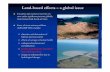 Land-based effects – a global issue · Physical evidence – eutrophication Zeldis 2008a, b Two nutrient input sources possible: from the land via freshwater flows, or from the