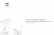 Q2.16 Financial Results - National Bank of Greece › english › the-group › investor... · Q2.16 Financial Results August 31, 2016. 1 National Bank of Greece Q2.16 results ...