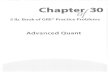 Manhattan-Chapter28...Advanced Quant Advanced Quant Chapter 30 The following questions are extremely advanced for the GRE. We have included them by popular demand—students who are