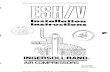 ESH/V INSTALLATION INSTRUCTIONS INGERSOLL-RAND AIR …...title: esh/v installation instructions ingersoll-rand air compressors subject: esh/v installation instructions ingersoll-rand