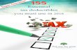 155 Essential tax deductible checklist you must use in 2016 › sites › all › themes › ovlg › ebook › 155... · 2018-03-30 · 155 Essential tax deductible checklist you