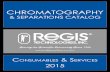 CHROMATOGRAPHY - Regis Technologies · line of chromatography stationary phases and high purity GC derivatization reagents. Regis is the exclusive manufacturer of Pirkle-Type Chiral