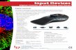 Input Devices - Ludl · 2015-11-12 · Input Devices Digital Control for Positioning and Focus Features Low profile design Ergonomic less repetitive motion strain Digital control