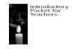 Introductory Packet for Teachersnicolia-english.weebly.com/uploads/1/0/4/9/10495642/holocaust... · 4 Introductory Packet for Teachers In this increasingly complex and confrontational