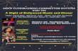 OZCF FUNDRAISING COMMITTEE INVITES YOU TO Night of … · 2019-01-31 · OZCF FUNDRAISING COMMITTEE INVITES YOU TO A Night of Bollywood Music and Dinner Date: Saturday, April 27,