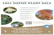 City of Alexandria Department of Recreation, Parks ......City of Alexandria Department of Recreation, Parks & Cultural Activities presents. FALL 2017 NATIVE PLANT SALE. Beautify your