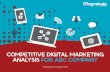 COMPETITIVE DIGITAL MARKETING ANALYSIS FOR ABC … · COMPETITIVE DIGITAL MARKETING ANALYSIS FOR ABC COMPANY Prepared in October 2016. Contt to . magnetudeconsulting.com ... [Infographic]