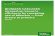 BIOMASS CASCADES Increasing resource efficiency by cascading … · Increasing resource efficiency by cascading use of biomass — from theory to practice Summary . TEXTE 53/2017