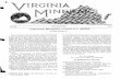 VIRGINIA MINERAL LOCALITY INDEX · This Virginia mineral locality index is intended to list the best known and most significant mineral occurrences in the State. In line with a project