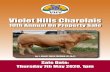 Violet Hills Charolais · Scanning and Weighing: All bulls will be scanned and weighed prior to the sale and EBV’s will be updated. A supplementary sheet will be available when