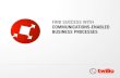 FIND SUCCESS WITH COMMUNICATIONS-ENABLED BUSINESS PROCESSES › ahoy-assets.twilio.com › ... · web applications can provide the functionality they need to increase operating efﬁciency