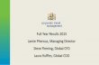 Full Year Results 2015 Jamie Pherous, Managing Director ... › wp-content › ... · Full Year Results 2015 Jamie Pherous, Managing Director Steve Fleming, Global CFO Laura Ruffles,