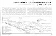 FISHERIES OCEANOGRAPHYrepository.ias.ac.in/36473/1/36473.pdf · 2016-05-17 · FISHERIES OCEANOGRAPHY R. SUBRAHMANvAN IN INDIA Central Marine Fisheries Research Institute THE term,