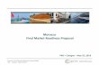 Morocco Final Market Readiness Proposal - the PMR Final...Morocco’s Final Market Readiness Proposal (MRP) 2 PA9 – Cologne – May 25, 2014 MRP Objective and Focus • Implementation