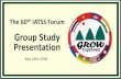 Group Study Presentation...Presentation Focus The 60th IATSS Forum Group Study Presentation Nov 14th 2018 Title PowerPoint プレゼンテーション Author 坂 真澄 Created Date
