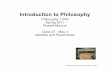 Introduction to Philosophy - That Marcus Family · Marcus, Introduction to Philosophy, Slide 16 K Noonan’s stated goal is a definition of ‘human being’, rather than personhood.