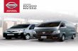 NISSAN NV200 NV350 › content › dam › Nissan › za › ...NISSAN NV200 + NV350 protect people, advanced, proactive safety technologies help driver and passengers to avoid danger
