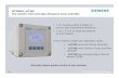SITRANS LUT400 The world’s most accurate ultrasonic level ... › unleashd › catalog › level › Siemens-SITRANS-… · Page 2 © Siemens AG 2012. All Rights Reserved. 1 mm