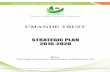 STRATEGIC PLAN 2016-2020umande.org/wp-content/uploads/2017/05/STRATEGIC-PLAN-final.pdf · International Development Agency (Sida) Oxfam GB, Goal Ireland, CORDAID, Agency for French