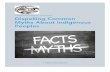 Peoples Myths About Indigenous Dispelling Common€¦ · widely held but false notion”. Well, there are many widely held but false notions or myths regarding the perceived special