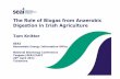 The Role of Biogas from Anaerobic Digestion in Irish ... › media › website › publications › ... · Biology • 4 digestion steps ... • AD/Biogas will play a significant