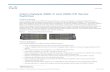 Cisco Catalyst 2960-X and 2960-XR Series Switches Data Sheet · Cisco Catalyst 2960XR-24TS-I 24 4 SFP IP Lite – 250WAC Y Software All Cisco Catalyst 2960-X and 2960-XR Series Switches