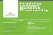 Inspiring Leaders. Building Community....leaders to serve and strengthen our Capital Region communities. OUR VISION: To ensure a continuum of informed, inspired and engaged community