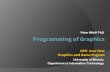 Graphics and Game Engines GPU overviewusers.iit.uni-miskolc.hu/~mileff/graphics/GraphicsChapter3.pdf · GPU Overview ⦿ Graphics Processing Unit (GPU) is the central unit of your