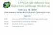 CAPCOA Greenhouse Gas Reduction Exchange Workshop1 . CAPCOA Greenhouse Gas Reduction Exchange For webcast participants, email questions to: ... •Make it easy for buyers and sellers
