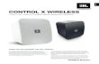 CONTROL X WIRELESS...CONTROL X WIRELESS 2-way 5.25” (133mm) Portable Stereo Bluetooth® Speakers OWNER’S MANUAL The JBL® brand has been involved in every aspect of music, film
