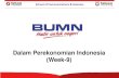 Dalam Perekonomian Indonesia (Week-9) · 1) Sejarah perekonomian sebelum kemerdekaan Indonesia 2) Kekuatan sosial kultural di Indonesia terhadap perekonomian Indonesia sebelum kemerdekaan