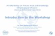 Introduction to the Workshop - ITU › en › ITU-T › Workshops-and-Seminars › 0107201… · Introduction to the Workshop Dr. Rim Belhassine-Cherif Products and Services Executive