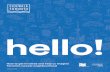 hello! · hello! How to get involved and help us imagine Toronto’s newest neighbourhood 2 February 2018. Toronto is one of the world’s most inclusive and successful cities, but